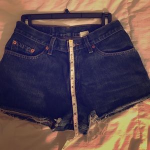 Levi’s original cut off shorts